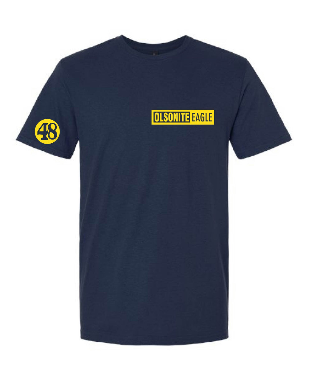 Short Sleeve T-Shirt Blue #48